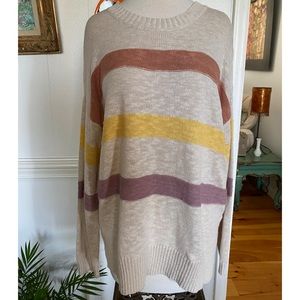 Easel Striped Sweater